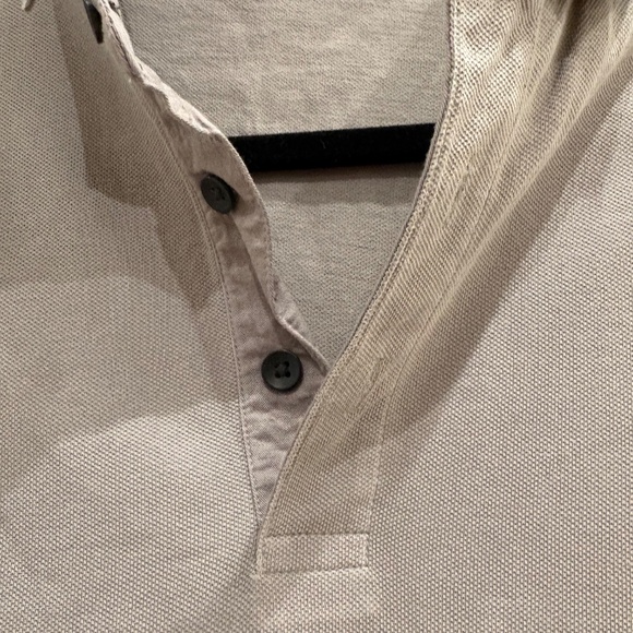 All Saints Mens Grey Polo Size SMALL - Picture 3 of 6